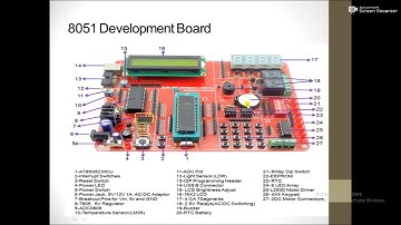 Embedded system Practical 1 : Identify the pins of 8051 and AVR microcontrollers