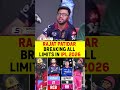 RAJAT PATIDAR BREAKING ALL LIMITS IN IPL 2026 🔥 #rajatpatidar #ipl2026 #rcbvslsg #rcb