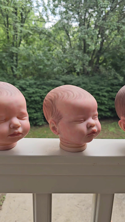 Reborn doll heads