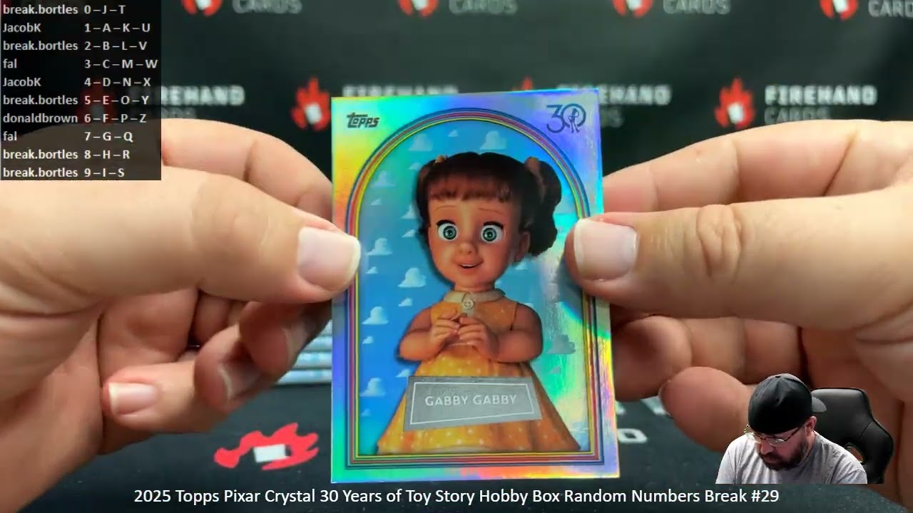6/13/2026 2025 Topps Pixar Crystal 30 Years of Toy Story Hobby Box 