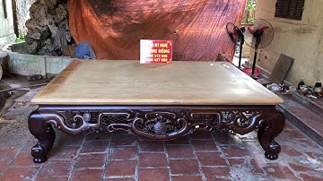 ĐỒ GỖ MỸ NGHỆ CƯỜNG HỒNG| ĐT: 0988 313 696 Bàn giao sập Ngũ Phúc gỗ Gụ Ta Quảng Bình