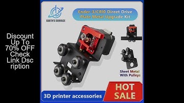 3D Printer Accessories Ender-3/CR10 Direct Drive Plate Metal Upgrade Kit for CR10 Ender 3 Direct Ext