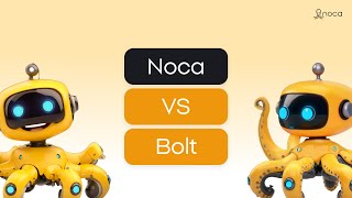 Noca vs Bolt: A Vibe Coding Comparison