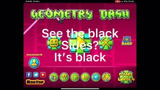 New bug found on geometry dash iOS 16, how do I fix this? screenshot 3