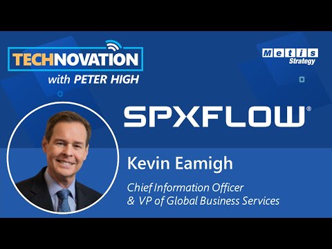 SPX Flow CIO Kevin Eamigh on the Expansion of the CIO Role | Technovation 622