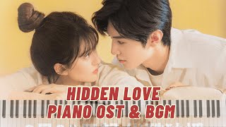 𝐏𝐥𝐚𝐲𝐥𝐢𝐬𝐭 | Hidden Love (偷偷藏不住) Piano OST & BGM Full Album | Piano Cover by Nicole Theodore
