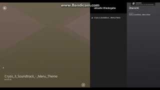 Crysis Main Menu Song