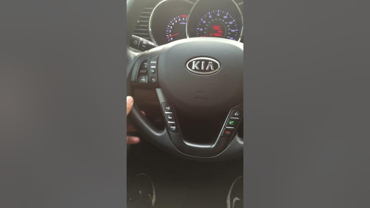 KIa Optima Steering Wheel Problem YouTube
