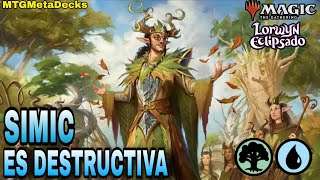 💧🌿 DESTRUCTIVA Tejedores de Maná | Simic Ramp de Presión Continua