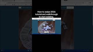 How to use new swiping method (educational tutorial) #blankcard #cc #teaching #viralvideo