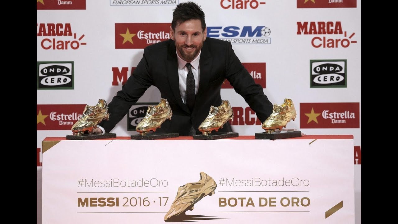 messi 5 golden boot