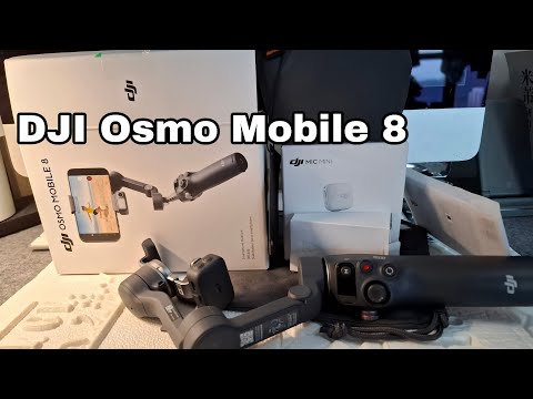 DJI OSMO MOBILE 8 //CREATOR'S COMBO PACK Unboxed✅️