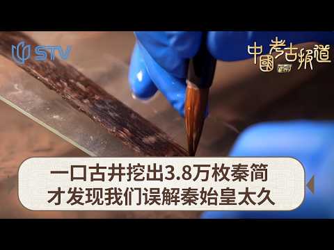 一口古井挖出3.8万枚秦简，才发现我们误解秦始皇太久#中国考古报道 FULL