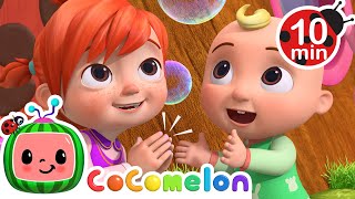 Bubble Senses Fun With Jj Animal Friends Cocomelon Animal Time