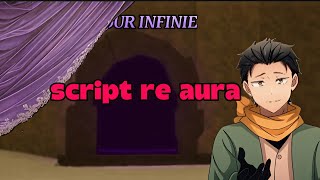 Famous Re:aura script  Wealth