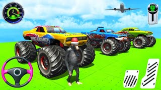 🔥 Monster Truck vs Impossible Mega Ramp | Epic Stunt Challenge 🚙💨 screenshot 5