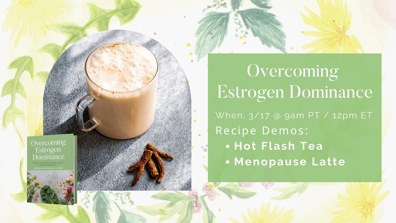 How to make Hot Flash Tea and a Menopause Latte YouTube
