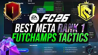 *POST PATCH* Best META 15-0 Rank 1 Custom Tactics & Formations in FC 26