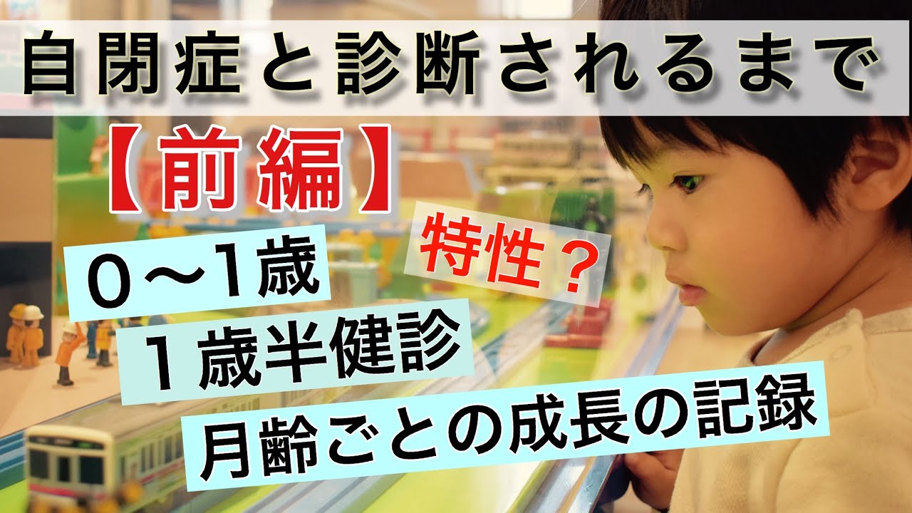 自閉症がわかるまで【前編】0〜1歳　1歳半健診　成長記録　赤ちゃん