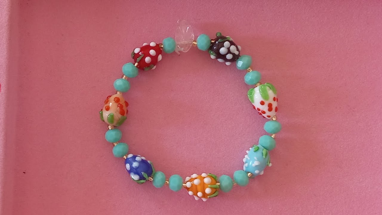 ✨ La Pulsera MÁS BUSCADA: Tutorial con Dijes Lampwork (Fácil y Rápido)