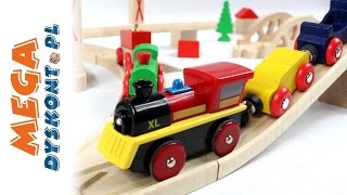 Niebezpieczny most - Kolejka Drewniana na baterie - Eichhorn - EI-01225 screenshot 4