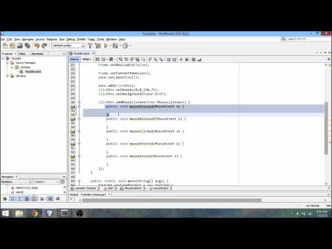 Java Tutorial | How to detect mouse input!