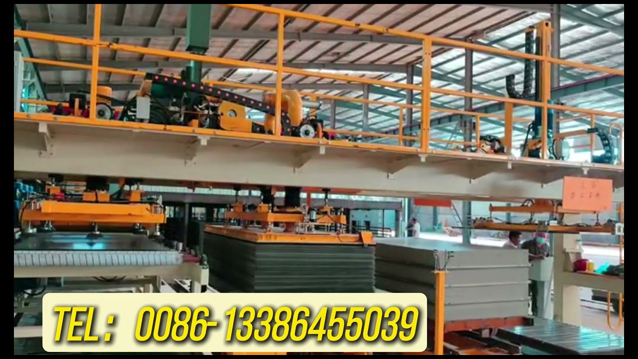 4-18mm Fiber Cement Board Production Line/Fireproof Fiber Cement Sheet Machine