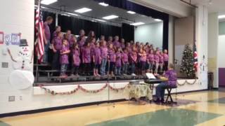 Carson Elementary Christmas program 2016- Choir- Christmas Song