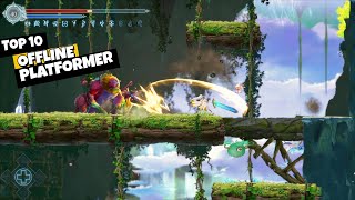 TOP 10 OFFLINE PLATFORMER Games For Mobile (Android/iOS)