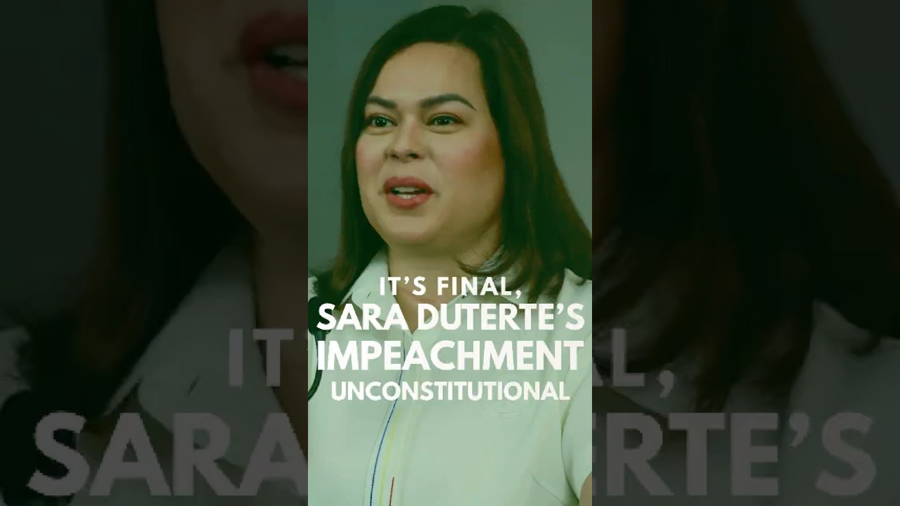 Yes, new impeachment may be filed vs VP Sara Duterte