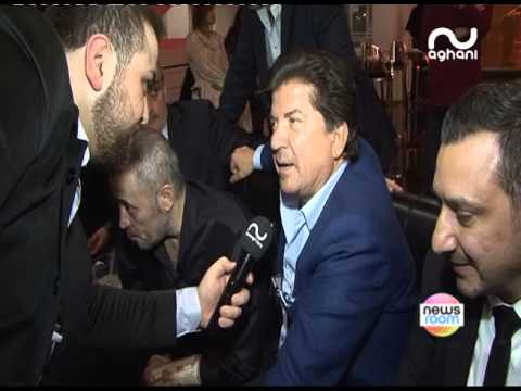 وليد توفيق و جورج وسوف في لقاء مع أغاني أغاني في Stars On Board