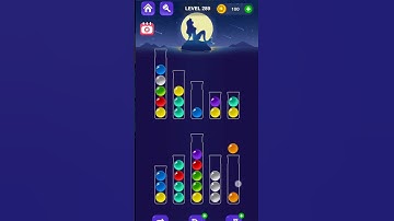 Ball Sort Master Game Level - 289 Without Boosters | Puzzle Game | #entertainment #puzzle #game