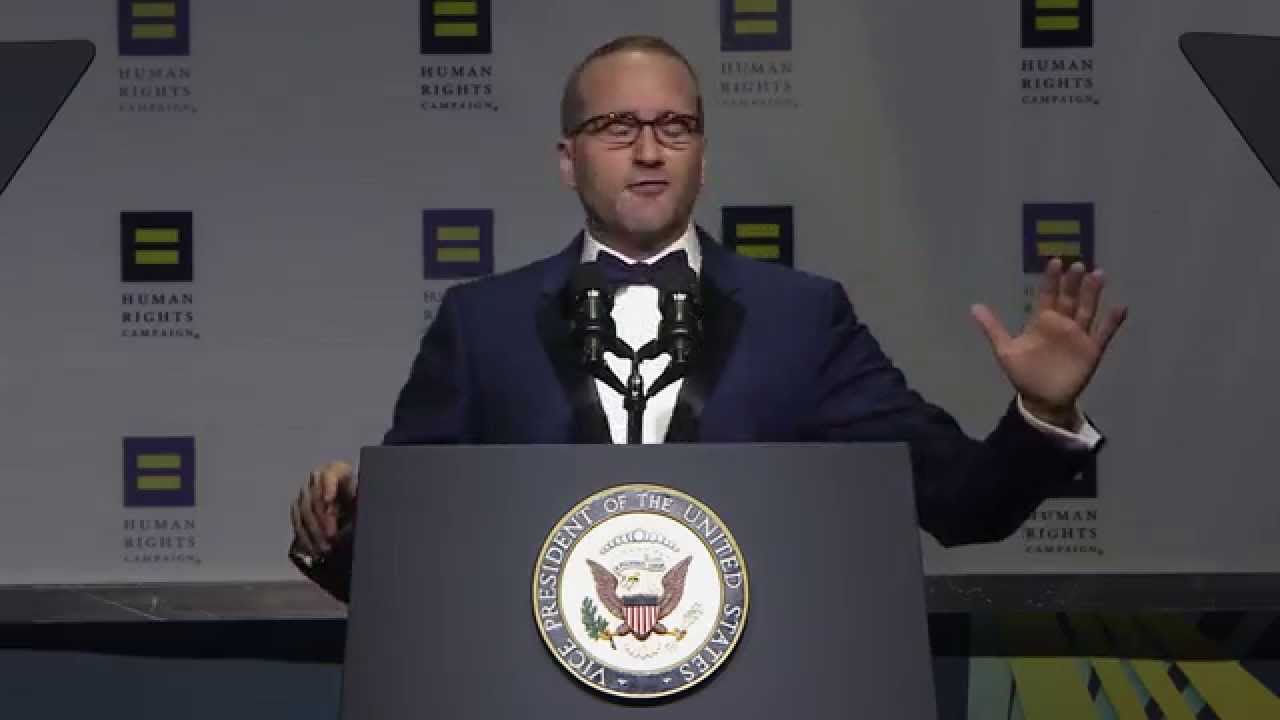 HRC President Chad Griffin at the 2015 HRC National Dinner - YouTube
