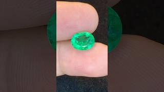 2.78 carats Natural Oval Shaped Colombian Emerald