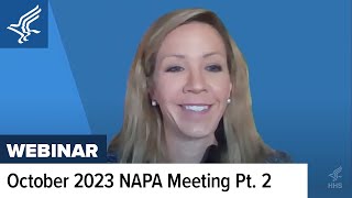 Meeting of the Advisory Council on Alzheimer’s Research, Care, and Services Pt. 2 | Oct 30, 2023