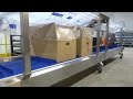 Indexing Boxing Conveyor - Injection Molding Machine Part Packing - from Royal Conveyor Solutions