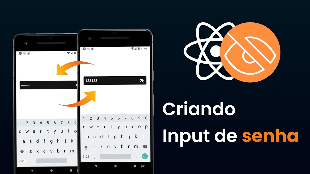 Criando input de senha com React Native - YouTube