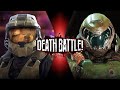 (DEATH BATTLE) Master Chief V.S. Doomguy (Fight Only)