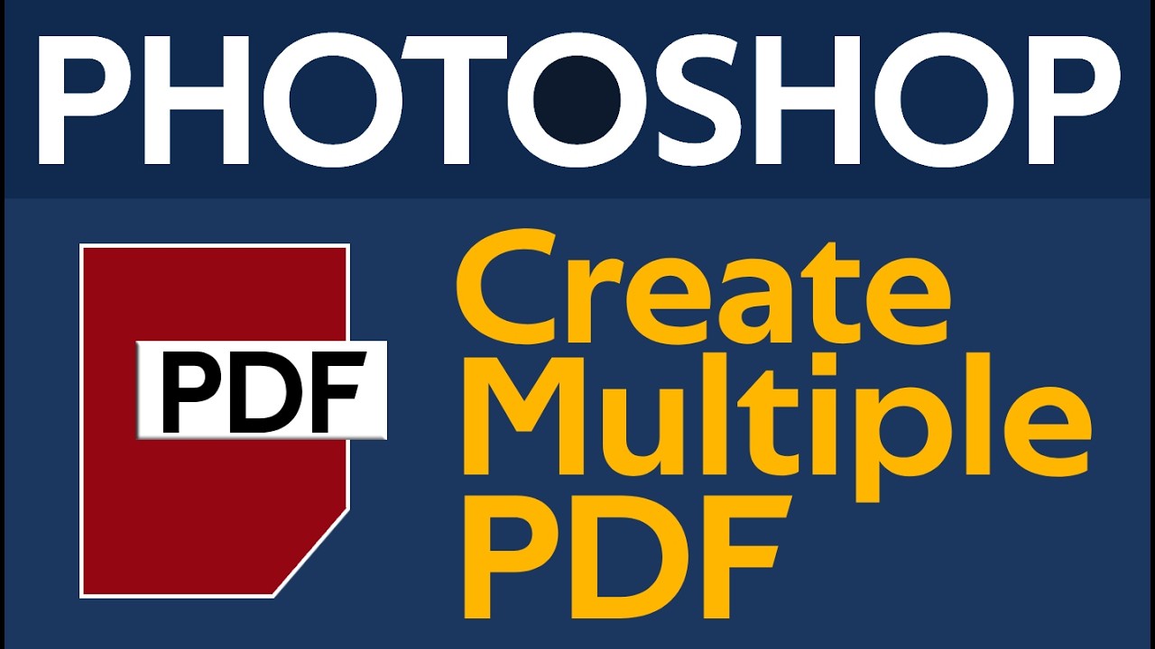 Создание многостраничного PDF-файла в Photoshop