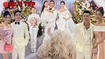 🔴LIVE: Đám cưới Khánh Thi -Phan Hiển tại TP.HCM: Không gian đẹp như cổ tích, màn rước dâu có 1-0 -2