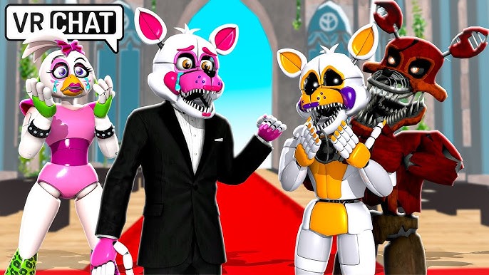 Lolbit CONFRONTS Funtime Foxy In VRCHAT 