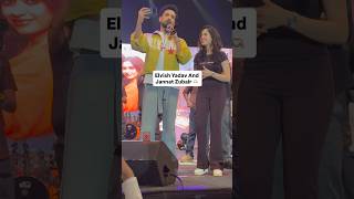 Elvish Yadav And Jannat Zubair For The Promotion Of Their New Song Tere Dil Mein
