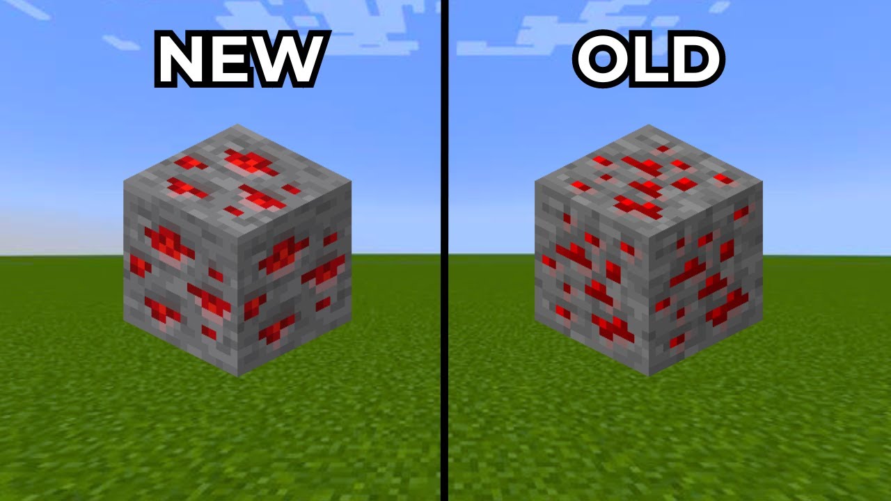 NEW vs OLD Textures In Minecraft - YouTube