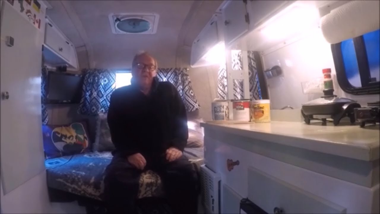 I redid the Cabinets in My 2017 Scamp Trailer 13 ft. - YouTube