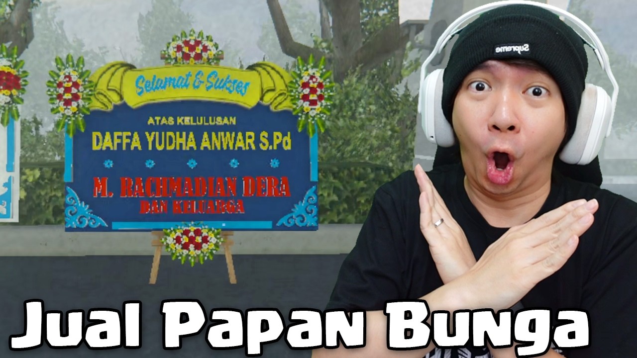 Aku Menjadi Penjual Papan Bunga Unfold Flower Indonesia
