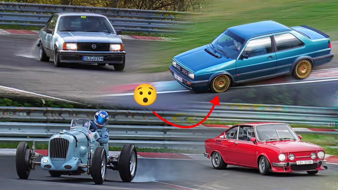 BEST OLDTIMER & CLASSIC Compilation - Fails, Lost fluid & Highlights Nurburgring Nordschleife