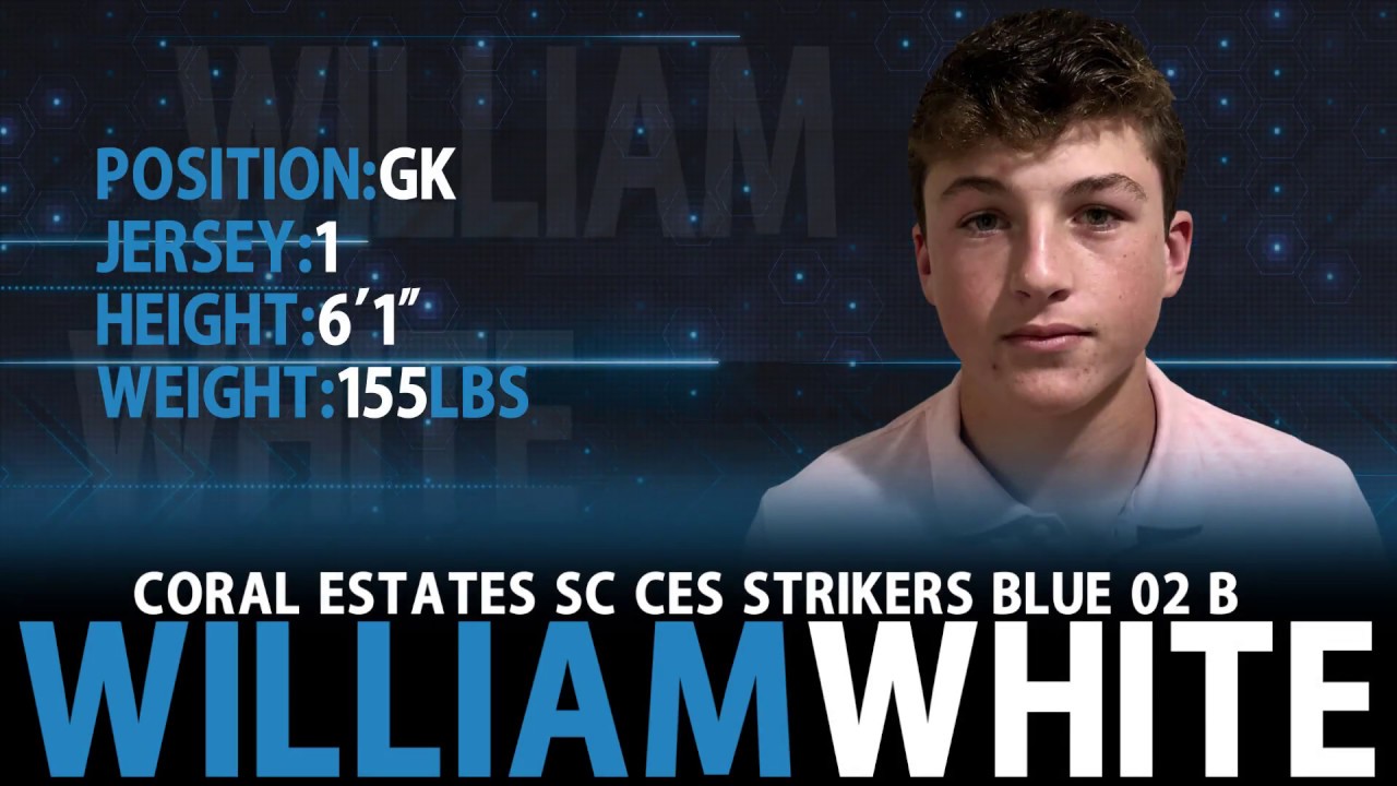 William Walker White Soccer Goalie IMG Showcase Highlight Reel YouTube