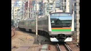 【全区間】E233系3000番台(E-52編成)走行音 小金井→逗子 2016/05/02