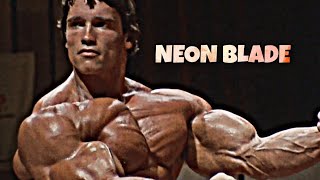 Arnold Schwarzeneggerneon Blade Edit