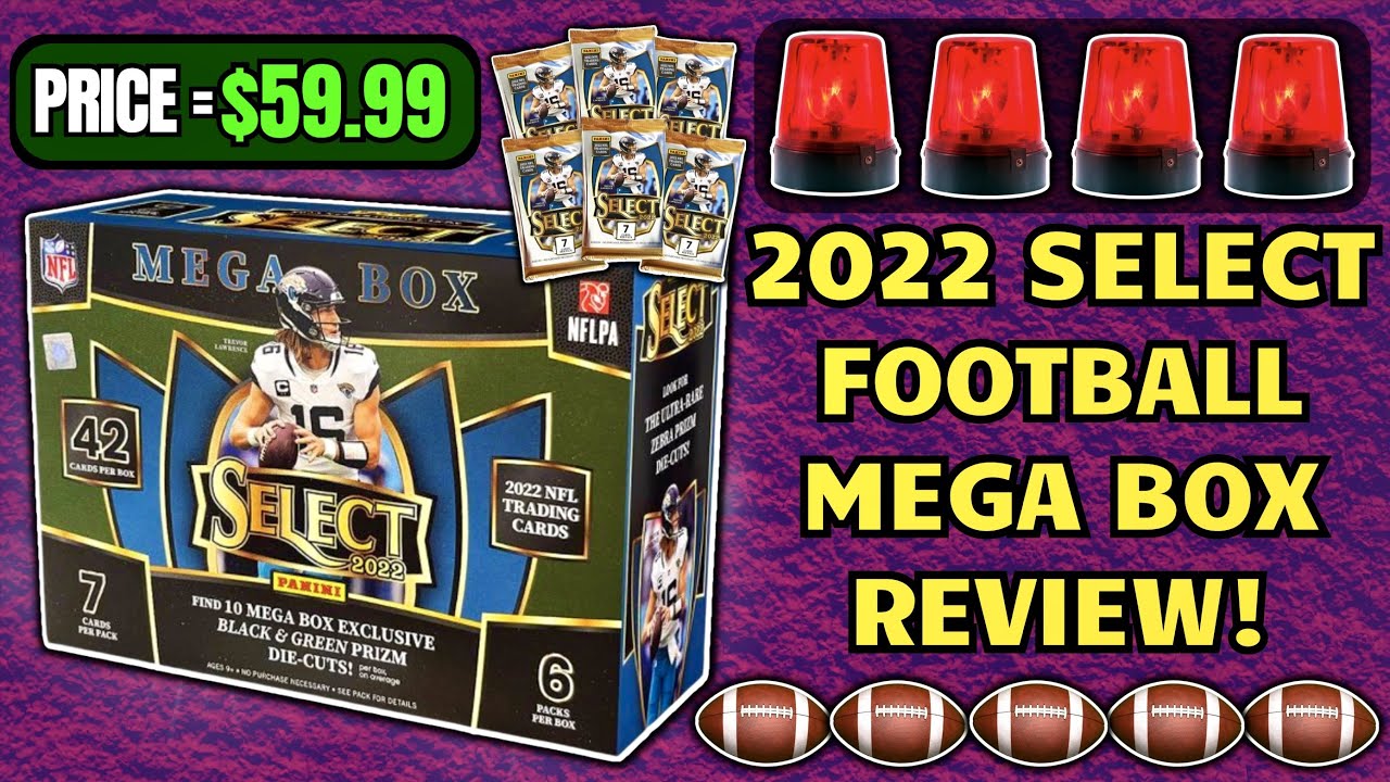 BRAND NEW!🚨 2022 SELECT FOOTBALL MEGA BOX REVIEW! (TARGET